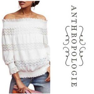 Anthropologie Deletta Riley Off The Shoulder Top